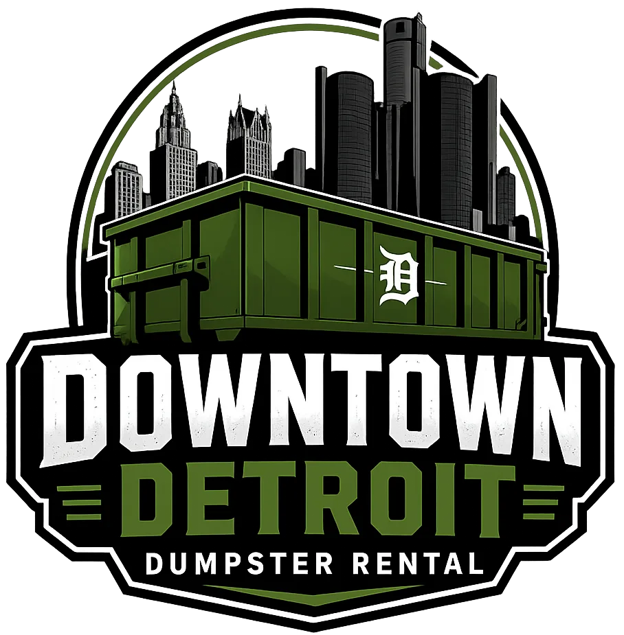 Downtown Detroit Dumpster Rental